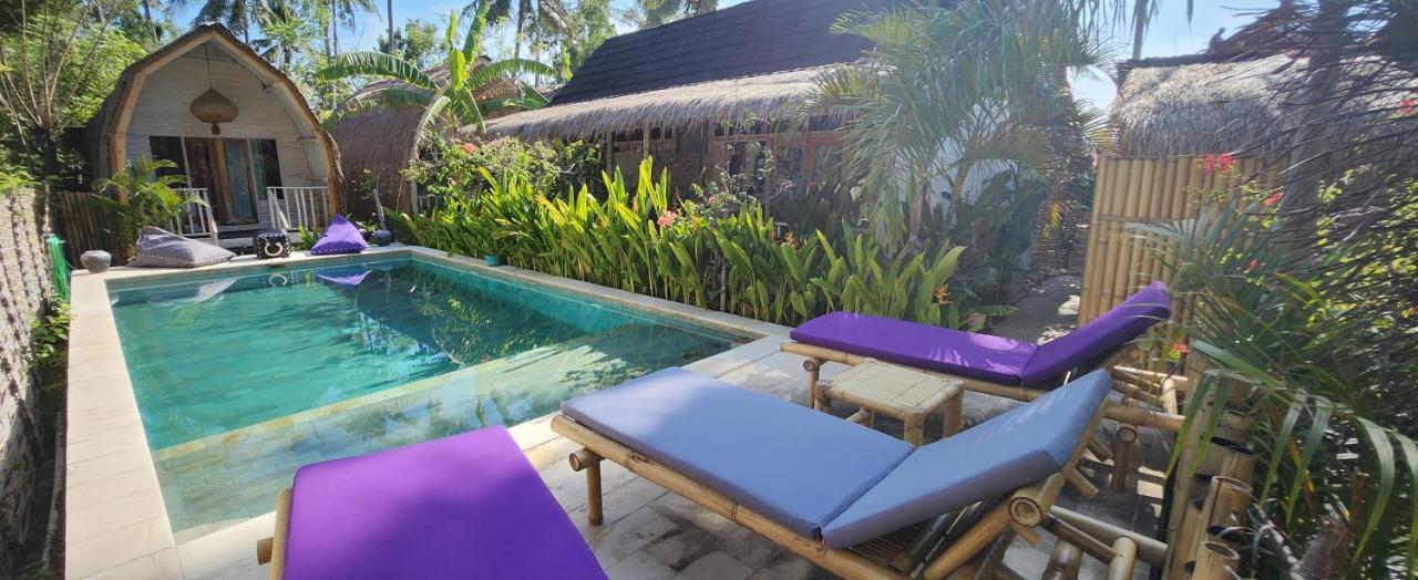 Purple Beach - Maithelia - Gili Air Zewnętrze zdjęcie