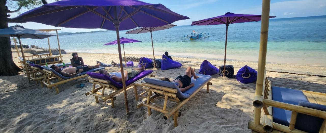 Purple Beach - Maithelia - Gili Air Zewnętrze zdjęcie