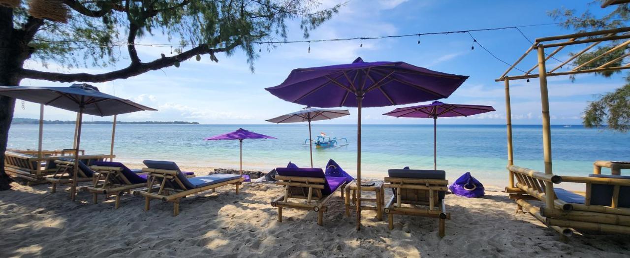 Purple Beach - Maithelia - Gili Air Zewnętrze zdjęcie