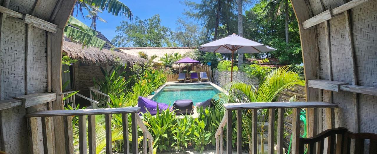 Purple Beach - Maithelia - Gili Air Zewnętrze zdjęcie