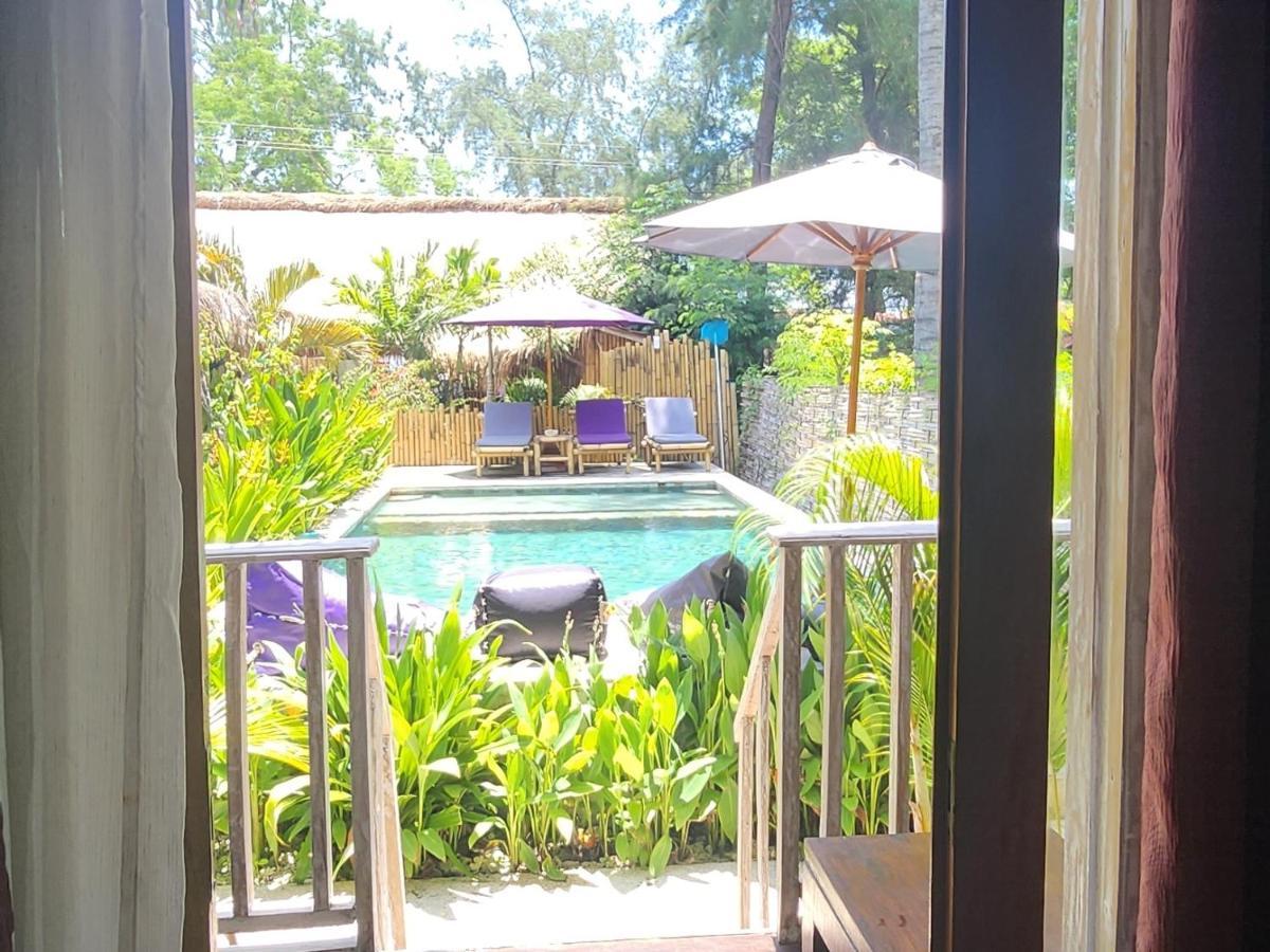 Purple Beach - Maithelia - Gili Air Zewnętrze zdjęcie