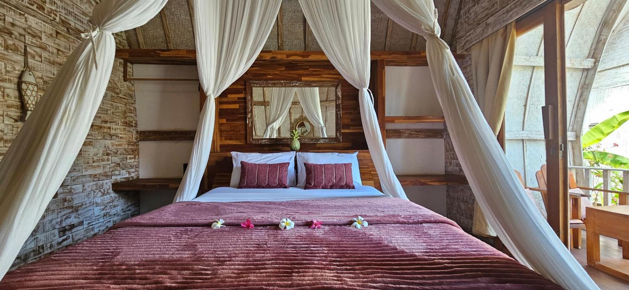 Purple Beach - Maithelia - Gili Air Zewnętrze zdjęcie